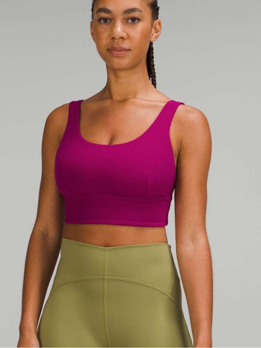 Lululemon align c/d cup magenta purple size 6